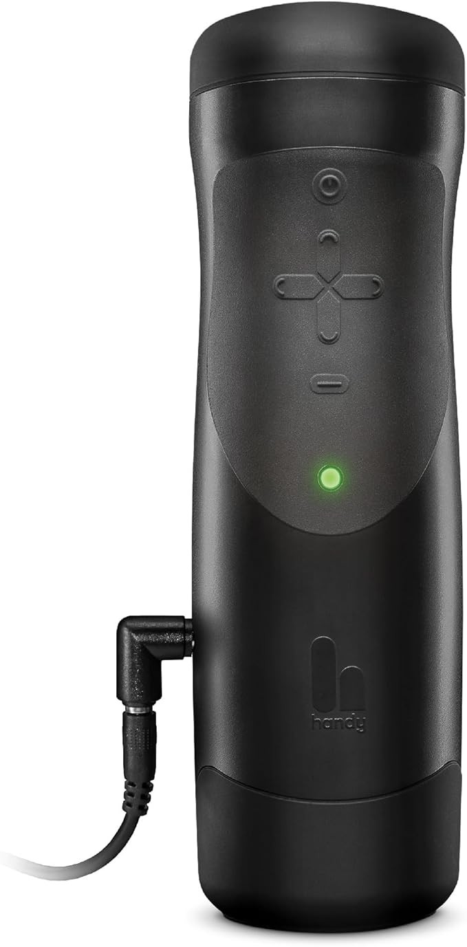 The HANDY Sex Toy for Men - Automatic Male Masturbator with WiFi Bluetooth Connectivity - Interactive VR Compatible Male Stroker