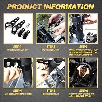 5.75 Inch LED Motorcycle Headlight with Housing &White DRL HiLo Headlight Fit 32-40mm Fork Tube For Motorcycle Compatible with Kawasaki Shadow for Suzuki Motorbikes Metric bikes Cruiser