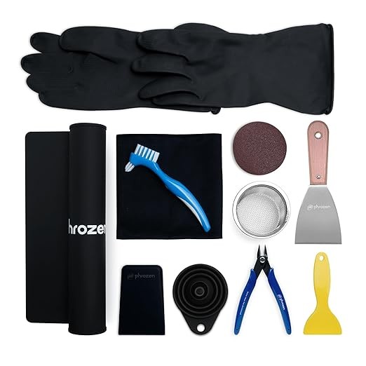phrozen 3D Printing Post-Processing Kit, Essential 3D Print Accessories, for Removing, Cleaning, Finishing Tool kit