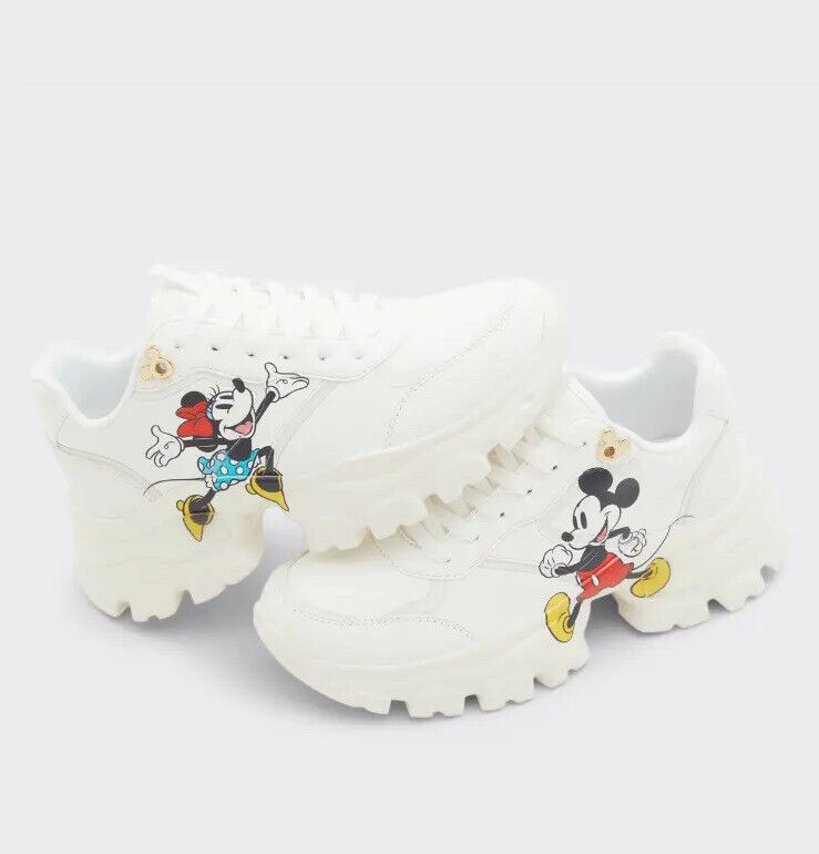 DISNEY X ALDO JOGGER SNEAKER MICKEY MINNIE WOMEN~5-6-6.5-7-7.5-8-8.5-9-10~11 NIB