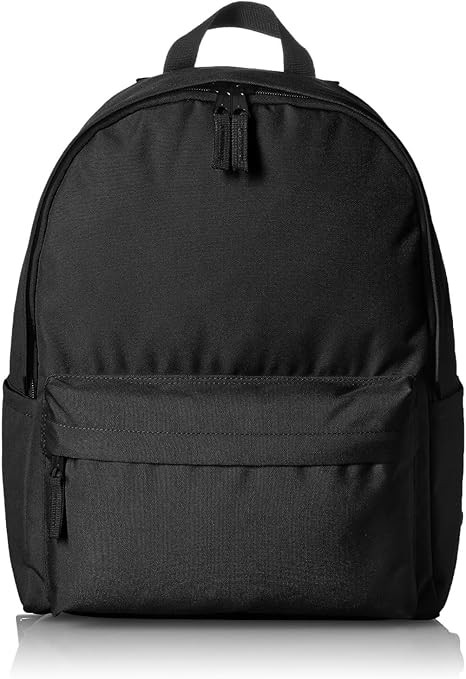Amazon Basics Classic Backpack, Black